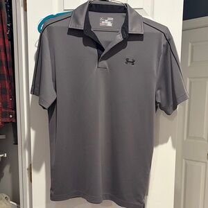 Under Armour Men's Charcoal Polo Shirt